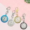 Reloj Casual para Estudiante Examen de Ingreso a Preparatoria Llavero Reloj Colgante Pequeño Portátil Reloj para Enfermera Funcionario Mini Reloj de Bolsillo