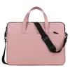 Nova bolsa para laptop com logo, unissex, pasta executiva simples e elegante, com um compartimento interno para laptops Apple, pode ser carregada na mão ou usada como bolsa de ombro