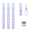 P1 Hebilla de Almacenamiento para Cable de Datos Gestión de Cables con Atadura de Silicona Enrollador de Cables Organizador de Escritorio Organizador de Cables