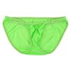 Ye zimei ropa interior sexy de una pieza generación calzoncillos de seda de hielo para hombre transparente con hebilla lateral abierta U convexa sexy ropa interior transparente