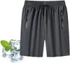 Comercio Exterior Transfronterizo Shopee Tk Pantalones Cortos Casuales Transpirables de Seda de Hielo para Hombre 2026 Nuevo Estilo Sueltos Deportivos al por Mayor