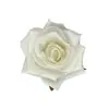 Flor de Rosa de Material de Terciopelo con Tacto Similar al Terciopelo, Cabeza de Rosa de 10 cm de Diámetro, Flor de Rosa Individual