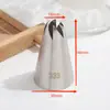 Fornecido Diretamente da Fábrica de Origem, Bico Grande de Aço Inoxidável 304, Bico para Decorar Bolos com Creme, Ferramentas de Confeitaria