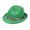 Chapéu Unissex Chapéu Bacia Chapéu Jazz Britânico Chapéu de Estudante para Meninos e Meninas Chapéu para Performance de Dança de Mesa Chapéu de Cowboy Ocidental