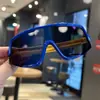 Óculos de Sol Coloridos para Ciclismo Infantil ao Ar Livre Moda Infantil Óculos de Sol Esportivos Proteção Solar Anti-UV Estilo Europeu e Americano