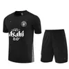 2526 Real Madrid Manga Corta Miami Uniforme de Entrenamiento Adulto Manga Corta Uniforme de Fútbol Transpirable Nápoles Traje de Manga Corta