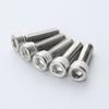 Tornillo de Cabeza Cilíndrica Hexagonal 304 Rosca Fina Hexagonal DIN912 m2 m3 m4 m5 m6