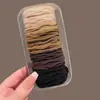 2026 Nuevo Coletero Ultra Suave de Alta Elasticidad, Extremadamente Duradero, Cuerda para Cola de Caballo de Alta Calidad en Caja, Goma Elástica para Peinar el Cabello