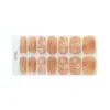 Adesivos para Manicure em Gel Sem Luz 14 Dedos Popular Transfronteiriço Temu Adesivos de Unha Flash Longa Duração Impermeável