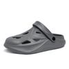 Nuevos Zapatos Croc Sandalias y Pantuflas Baotou de Verano para Hombre con Suela Gruesa para Exterior de Doble Propósito Casuales Perezosos Zapatos de Playa