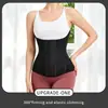 Reductor de cintura transpirable fino transfronterizo soporte de pecho en forma de U cinturón de cintura con hebilla de tres filas cinturón moldeador de cintura de doble capa fitness reloj de arena control de abdomen