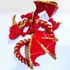 Dragón Volador de Doble Cuerno Impreso en 3D con Alas, Articulado Flexible Móvil Gradiente Láser Modelo Popular Juguete para Niños
