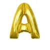 Globo de Película de Aluminio con Letras Gruesas de 32 pulgadas para Fiesta de Cumpleaños Decoración Arreglo Globo Dorado de Papel de Aluminio