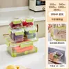 Caixa Plástica Transparente Selada para Armazenamento de Grãos Domésticos, Lanches e Produtos Secos para Cozinha, Caixa Organizadora