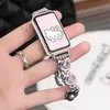Pulseira de diamante Hello Kitty adequada para Xiaomi 10 NFC 9 corrente, pulseira de relógio Xiaomi 9 Pro, pulseira Redmi light luxury Huawei Fit 4