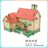 Quebra-Cabeça de Montagem de Brinquedo Modelo Estéreo 3D para Meninos e Meninas Blocos de Construção Artesanais DIY Decoração Quebra-Cabeça Estéreo 3D