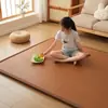 Esterilla Refrigerante de Verano para Gatear, Esterilla de Juego, Esterilla Gruesa de Bambú, Esterilla Refrigerante Tradicional, Esterilla de Piso Tatami, Colchón