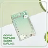 Funda de tarjeta tipo sandalia de verano transparente para tarjeta de estudiante, tarjeta de campus, bolsa para tarjeta de comida, pequeña y fresca, funda protectora para tarjeta de autobús, al por mayor, para colgar en el cuello