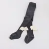 Meia-calça Infantil Listrada Vertical com Asas Algodão Tendência Menina Bebê Cor Sólida Leggings Meias Arquivo pp Grande