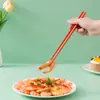 Palillos Domésticos Para Una Persona Un Color Comida Familiar Palillos Alto Valor Cromático Color 10 Colores Palillos de Aleación A Prueba de Moho Resistencia a Altas Temperaturas