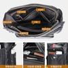 Mochila Retro Nueva para Hombre Bolso para Hombre de Piel de Vaca de Primera Capa Importada Mochila de Cuero Genuino Estilo Antiguo Bolsa para Computadora 7283