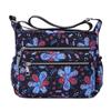 Bolso bandolera de lona ligero estampado bolso de madre nuevo multicapa de gran capacidad bolso de mujer bandolera de nailon para todo