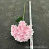 Hortensia Artificial Grande de una Sola Flor de 135 Piezas para Celebraciones de Bodas, Decoración del Hogar, Flores Falsas, Suministro Directo del Fabricante, Hortensia de Nieve