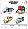 1:36 Metal Aleado Tirar Hacia Atrás Retro Puerta de Alas de Gaviota (Puerta Ouyi) Tesla Camioneta Retro de Cuatro Puertas Tres Puertas Versión Puerto Aleación de Tire hacia Atrás