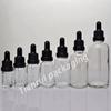 Botella de Aceite Esencial de 30ml Marrón Antirrobo Tapa Grande Botella Vacía 10ml Vidrio a Prueba de Luz Botella Dispensadora con Gotero en Stock