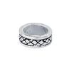 Accesorios de plata s925, pulsera de cuentas con patrón retro tailandés de plata, con cuentas de gran agujero, accesorios de joyería con cuentas.