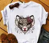 Comercio Exterior Transfronterizo Camiseta Blanca de Manga Corta para Mujer con Estampado en Inglés de Chica Gordita Top EG912-112