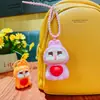 Alivio del Estrés Peluche Blando Conejo Llavero Pequeño Bolsita de Regalo Colgante Adorno Llavero de Coche Adorno Venta al por Mayor