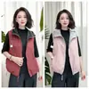 Chaleco con Capucha Reversible para Mujer, Estilo Otoño 2025, Chaleco Corto Versátil sin Mangas, para Mamás