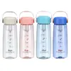 Valor de cor alto simples portátil esportes fitness masculino e feminino resistente a alta temperatura separação de água e chá copo novo copo