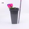 Nuevo Cubo de Flores de Plástico Engrosado Antirroturas Tubo para Flores Tubo de Flores Tubo de Plástico para Flores Material de Empaque para Flores Lote