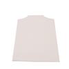 Em estoque papelão branco com canto de perfuração A4 papelão para roupas embalagem de camiseta papelão branco papelão atacado 250g a 450g