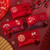 Envelopes Vermelhos Especiais para Casamentos, Envelopes Vermelhos de Casamento de Dez Mil Yuan, Taxa de Troca para Cerimônia de Casamento, Carteira de Presente, Envelope Vermelho