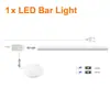 Tira de LED de Luz Dura para Sensor de Partición de 12V Luz para Gabinete Sensor de Barrido de Mano Atenuación Táctil Luz para Armario Estantería No Requiere Taladro