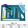 Mesa de Arena Modelo de Ensamblaje de Construcción Juego de Herramientas DIY Cuchillo de Manualidades Caja de Almacenamiento de Materiales Kit de Herramientas Gundam