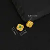 Prata S925 banhada a ouro 24K corpo inteiro jade natural grau A acessórios de joias DIY feitos à mão acessórios de joias clássicos originais