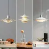 [Transfronteiriço] Quarto Mesa de Jantar Restaurante Lâmpada de Cabeceira Bar Lustre Salão de Exposições Lâmpada de Arte Café Ufo Lâmpada Raposa Azul Nórdica