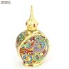 Fabricante de Suministro Transfronterizo Botellas Reenvasadas en Stock Botellas de 10 ml Venta al por Mayor Forma de Corazón Mariposa Piedra de Color Estilo de Medio Oriente Botellas de Perfume Botella Individual