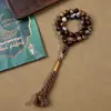 Nuevo Tasbih Hecho a Mano con Cuentas Crackeladas Rosario de Mano 33 Cuentas 12*12mm Rosario Tasbih de Oriente Medio Saudí