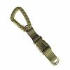 Chaveiro Multifuncional de Fita MOLLE Fivela de Cinto para Mochila Esportes ao Ar Livre Caminhada Fivela em Forma de D