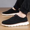 Zapatos populares transfronterizos de verano transpirables para hombre, zapatos casuales de malla ligera, tenis slip-on para hombre, mocasines para hombre y mujer