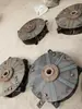 Disco de ventilador para molino de alimento aspas de ventilador engrosadas plato giratorio rotor piezas de martillo malla de pantalla pantalla inferior tubo de succión libre de polvo rueda de aire de alimentación