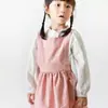 Comércio exterior em avental vestido de algodão e linho japonês e coreano vestido de bebê arte panificação churrasco jardinagem trabalho avental publicitário