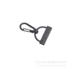 Gancho de Correa de 25 mm Clip de Correa Hebilla Tornillo Hebilla Elástica Negra Gancho de Tres Líneas Venta al por Mayor Accesorios de Ferretería para Equipaje Bolsos