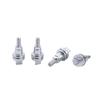 Parafusos Triangulares Antifurto de Aço Carbono, Parafusos Não Padrão de Alta Resistência, Parafusos de Máquina com Rosca Triangular, Fixadores de Acessórios de Ferragens
