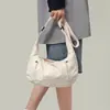 Bolso de Lona para Mujer 2026 Nuevo Modelo Bolso Cruzado Bolso de Hombro para Viajes Diarios Versátil Casual Bolso de Cuerno